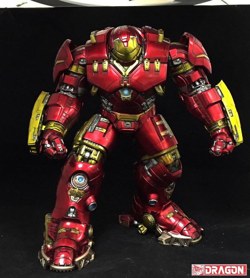 Illustration for article titled Dragon's Avengers 2 Models Feature Badass Hulkbuster, Petrifying Ultron